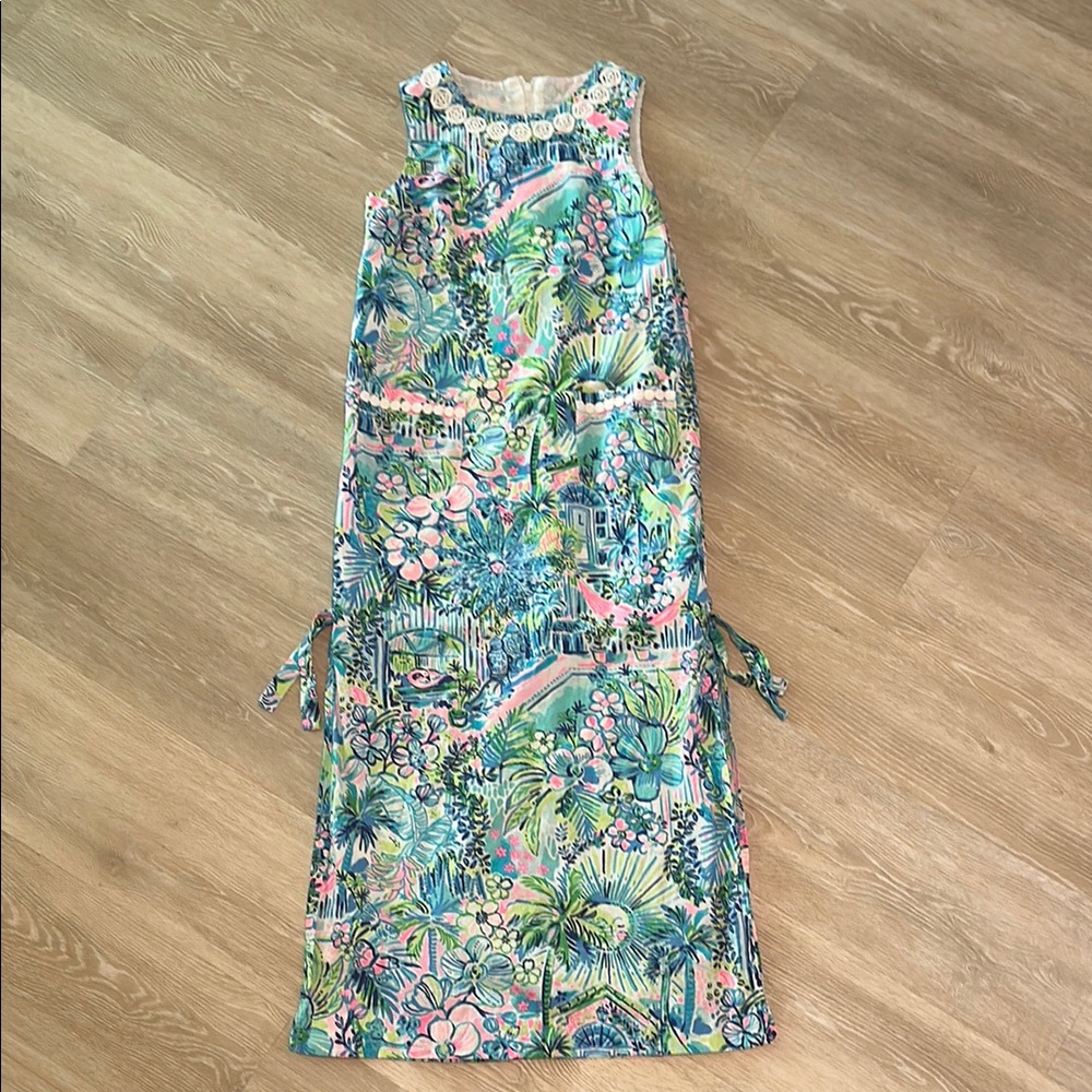 Lilly Pulitzer Colorful Dress with Pink Tag